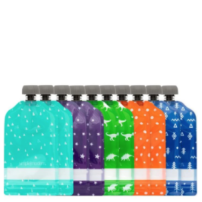 REUSABLE FOOD POUCHES