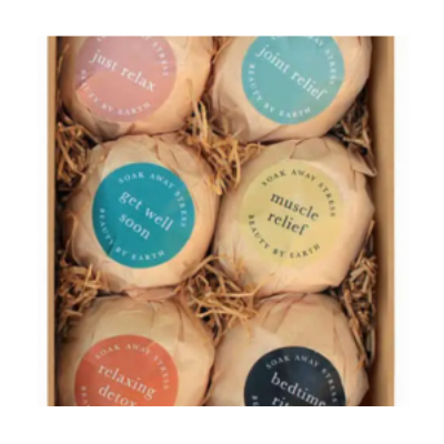 BEAUTY BY EARTH BATH BOMBS GIFT SET - Everyday