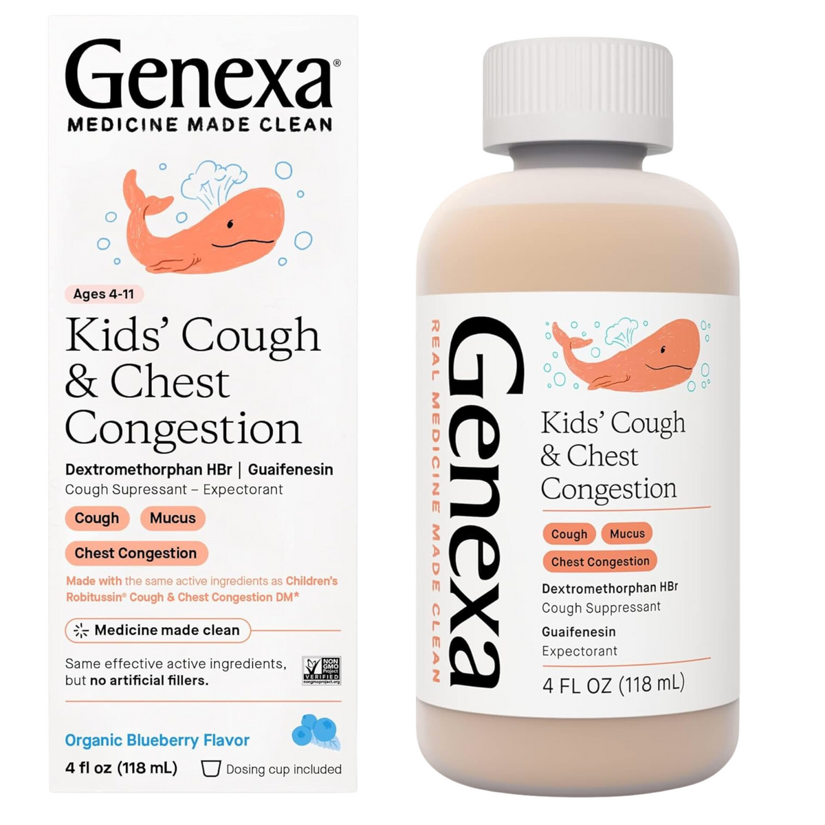 GENEXA COUGH & CONGESTION - Gentle