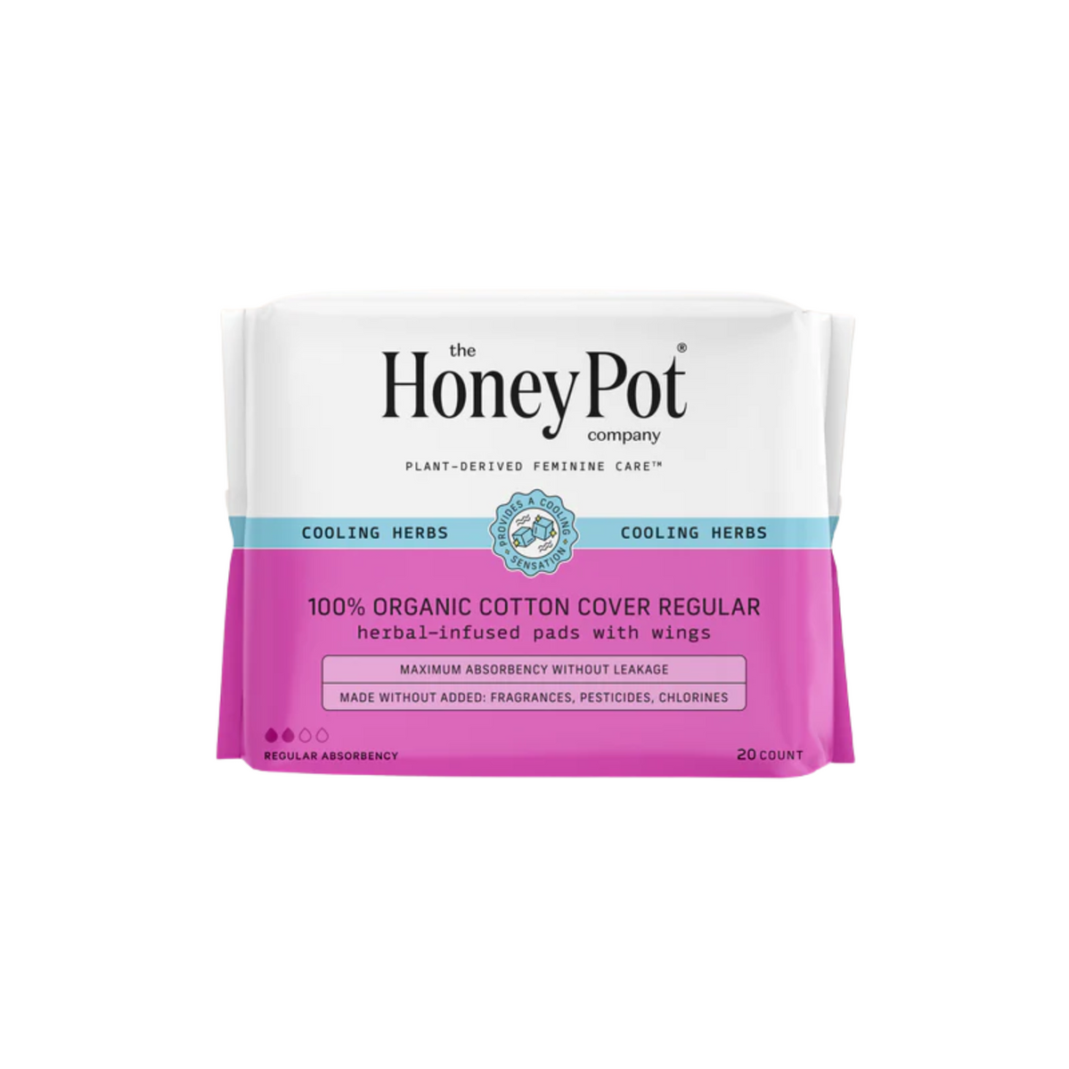 HONEY POT ORGANIC COTTON PADS